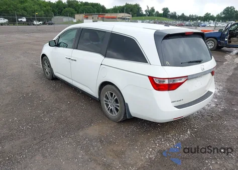 2013 Honda Odyssey Exl из США, поврежденный, VIN 5FNRL5H66DB058173